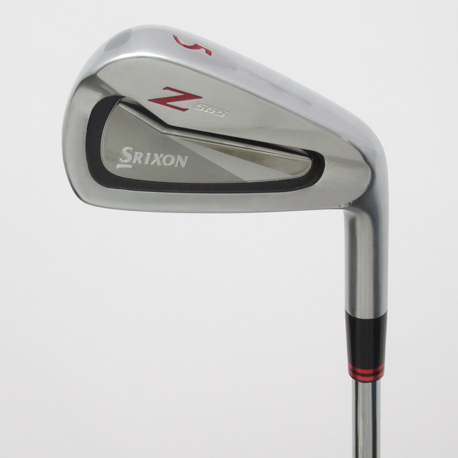 ●中古美品！ダンロップ☆SRIXON★スリクソンZ545 ブラックアイアン　単品＃4　N.S.PRO 980GH DST Design Tuningスチール　S　(63726