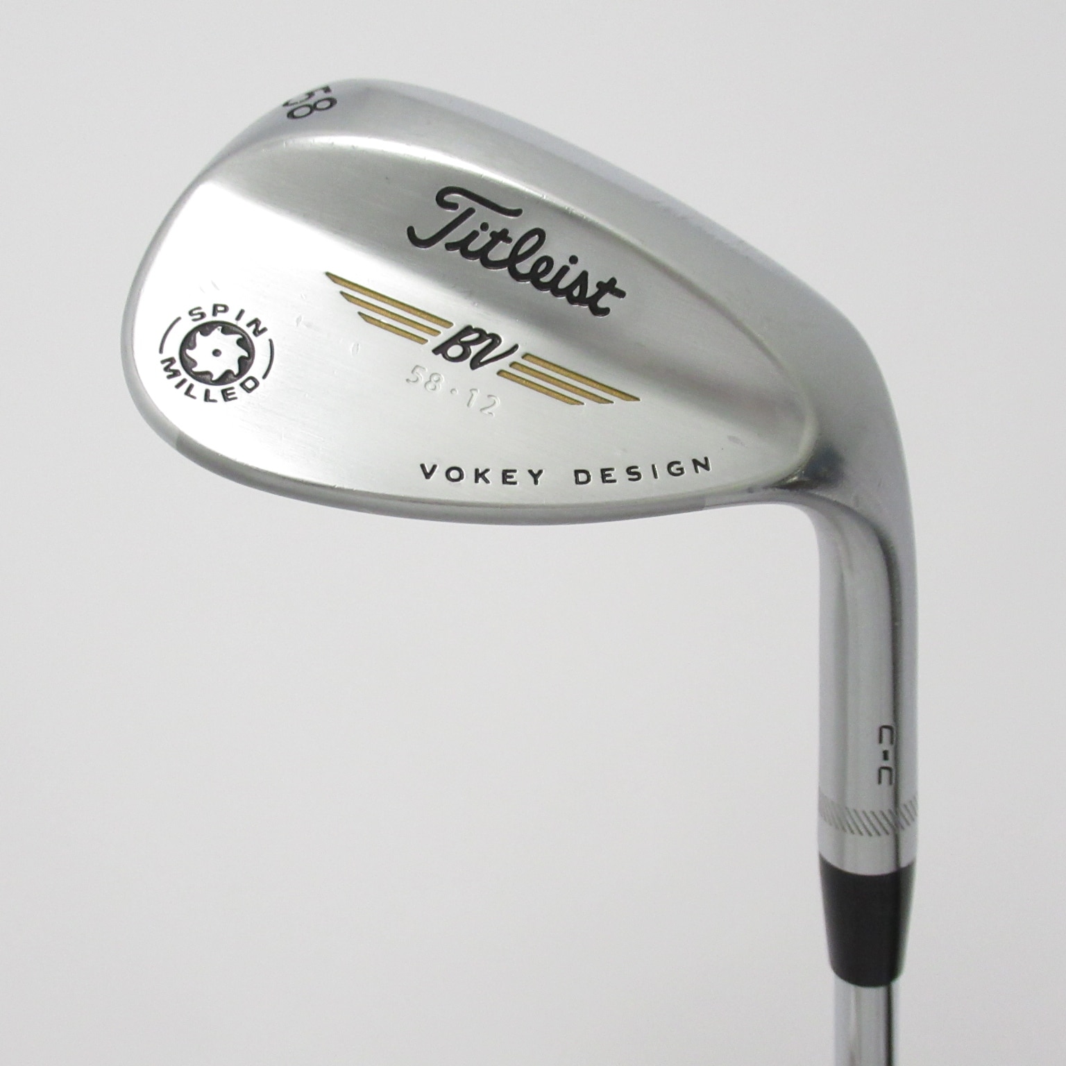 中古】Vokey SPINMILLED2009ツアークローム CC ウェッジ Dynamic Gold 58-12 S200 CD(ウェッジ（単品）)| Vokey(タイトリスト)の通販 - GDOゴルフショップ(5002398855)