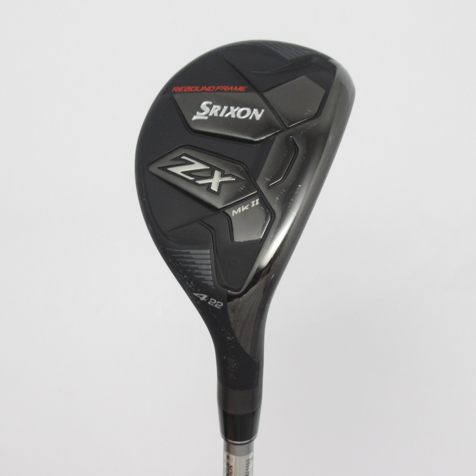 ●中古美品！ダンロップ☆SRIXON★スリクソンZ545 ブラックアイアン　単品＃4　N.S.PRO 980GH DST Design Tuningスチール　S　(63726