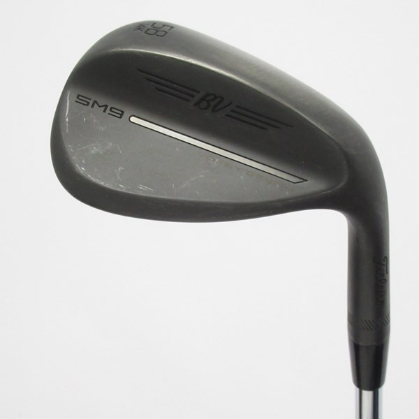 中古】Vokey SM9 JET BLACK ウェッジ BV105 58-14 設定無 CD(ウェッジ 