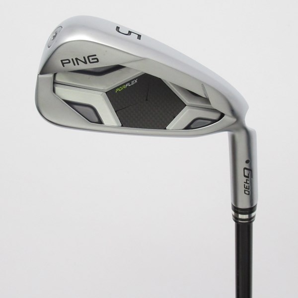 中古】G430 アイアン ALTA J CB BLACK 22 SR BC(アイアン（セット 