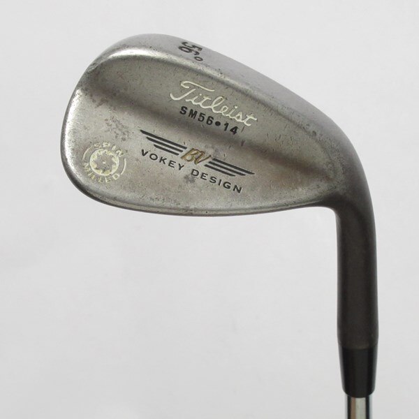 中古】Vokey SPIN MILLED ウェッジ スチールシャフト 56-14 S相当 D 