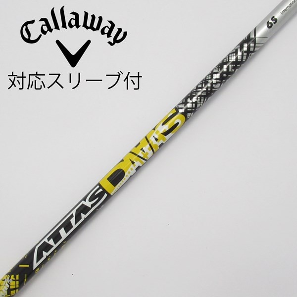 中古】ATTAS DAAAS ドライバー用_スリーブ付 ATTAS DAAAS 6 S C 