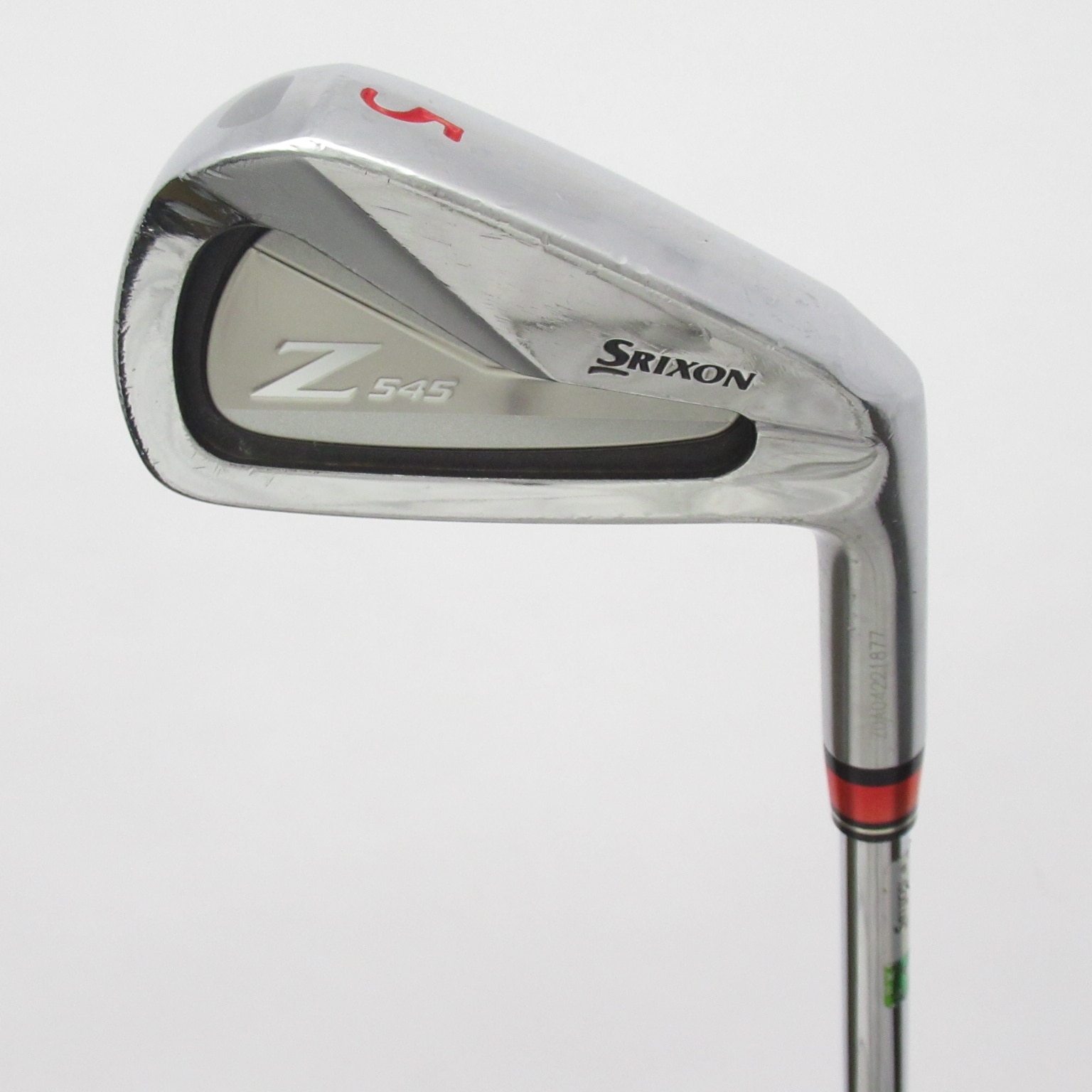 中古 Cランク （フレックスS） ダンロップ SRIXON Z545 6S NS PRO 980GH D.S.T S 男性用