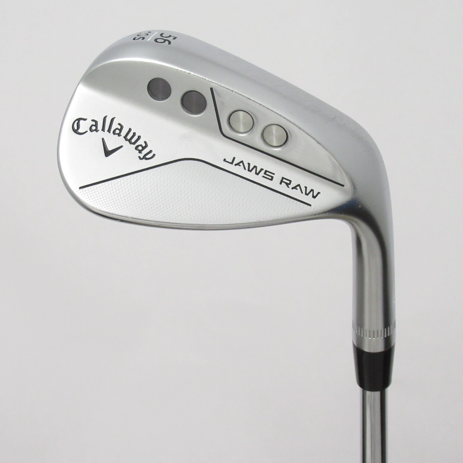 中古】JAWS RAW ワイドグラインド クロムメッキ仕上げ ウェッジ N.S.PRO MODUS3 TOUR 115 56-10 S  CD(ウェッジ（単品）)|Callaway Golf(キャロウェイゴルフ)の通販 - GDOゴルフショップ(5002457517)