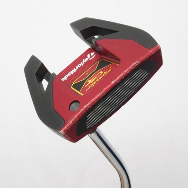 中古】SPIDER GT レッド シングルベント パター スチールシャフト 計測  