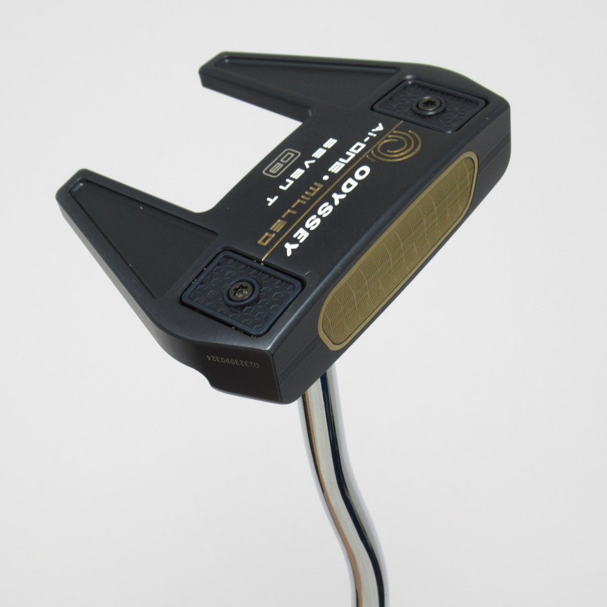 中古】Ai-ONE MILLED SEVEN T DB パター スチールシャフト 計測 中古】Ai-ONE MILLED SEVEN T DB パター スチールシャフト 計測