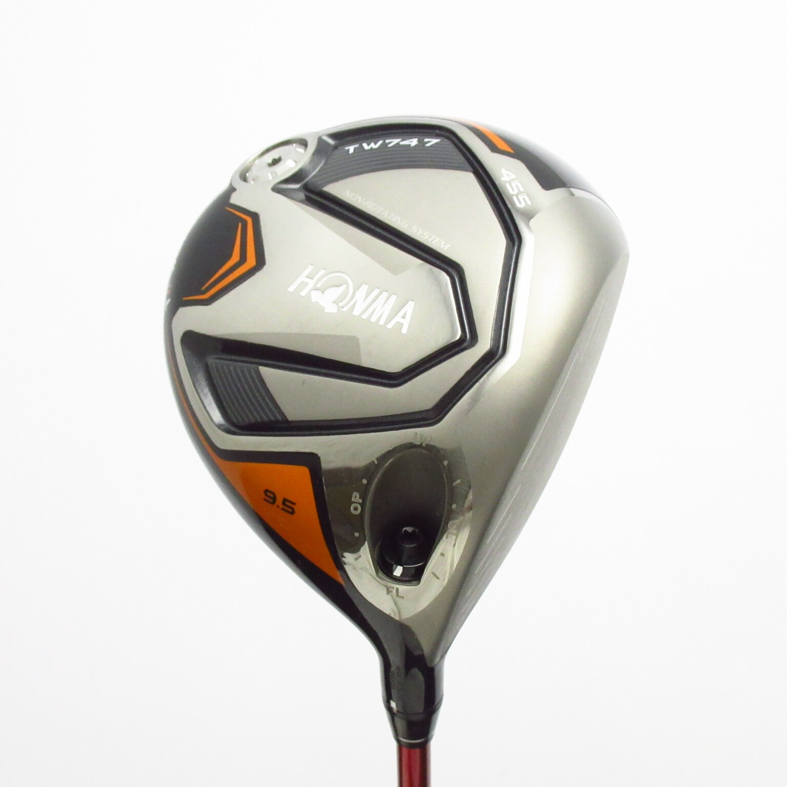 中古】TOURWORLD TW747 455 ドライバー (本間ゴルフ) ツアーワールド