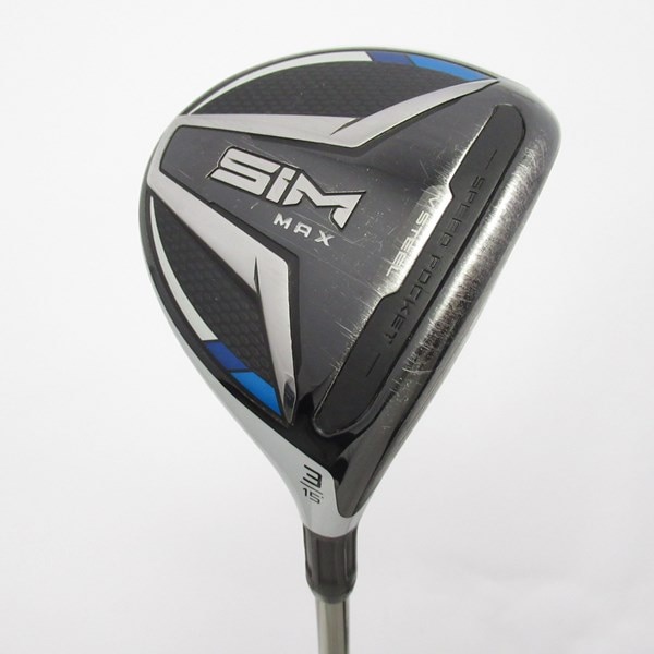 中古】SIM マックス フェアウェイウッド ATTAS EE 15 SR C  