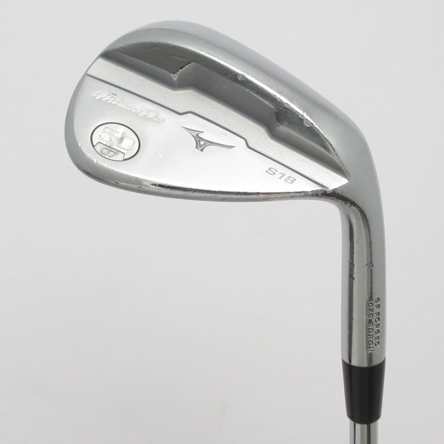 MIZUNO - ミズノ　ウェッジ　S18   50-07   新品未使用品 中古】MizunoPro S18 ウェッジ スチールシャフト 50-07 R D