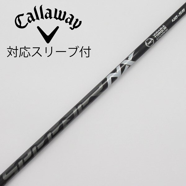 中古】Speederスリーブ付_キャロウェイ用 Speeder NX BLACK 40 SR C 