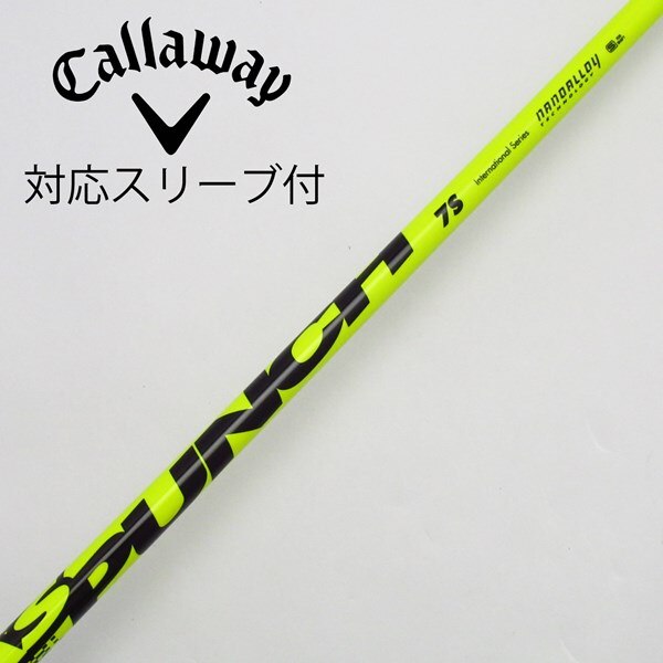 中古】ATTASスリーブ付_キャロウェイ用 ATTAS PUNCH 7 S C(シャフト 