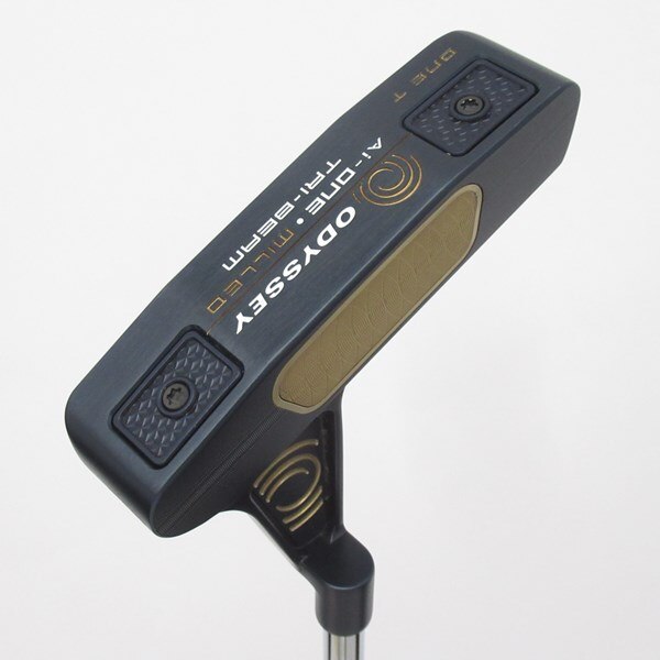 中古】Ai-ONE MILLED TRI-BEAM ONE T CH パター スチールシャフト 計測 