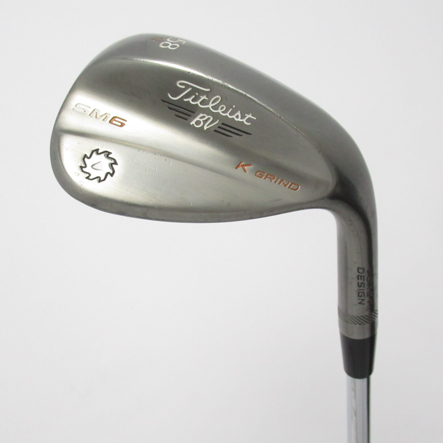 中古】Vokey SM6 スティールグレイ K GRIND ウェッジ スチールシャフト 58-12 判別不能 CD(ウェッジ（単品）)|Vokey( タイトリスト)の通販 - GDOゴルフショップ(5002490571)