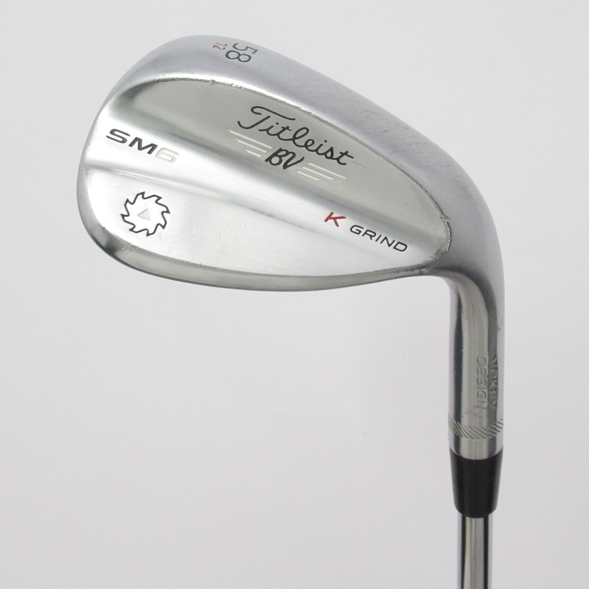 中古】Vokey SM6 ツアークローム K GRIND ウェッジ N.S.PRO 950GH 58-12 S C(ウェッジ（単品）)|Vokey( タイトリスト)の通販 - GDOゴルフショップ(5002497043)