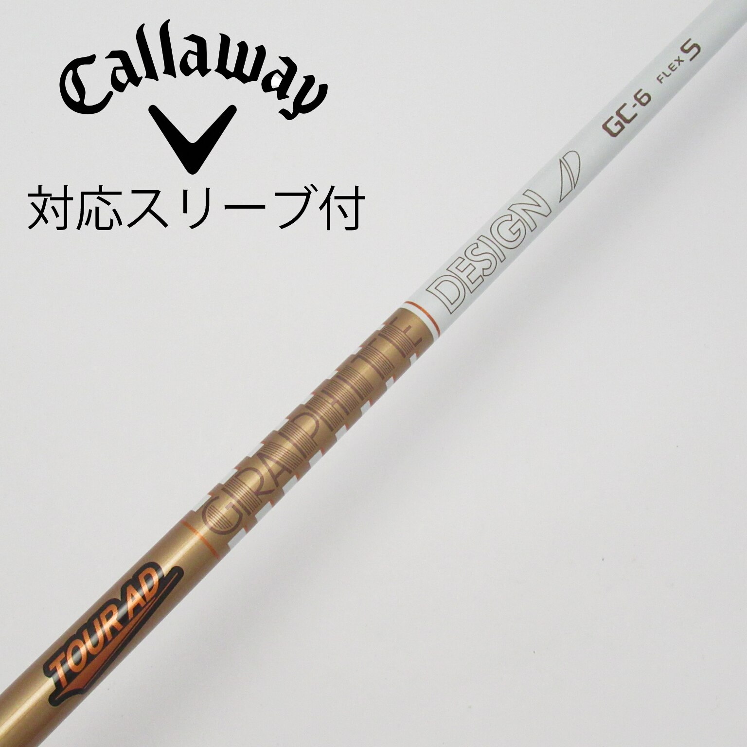 TOUR AD GC-6S ドライバー用 キャロウェイスリーブ付き