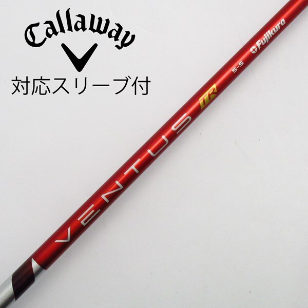 中古】VENTUS TR RED(VELOCOREあり) ドライバー用_スリーブ付 VENTUS 