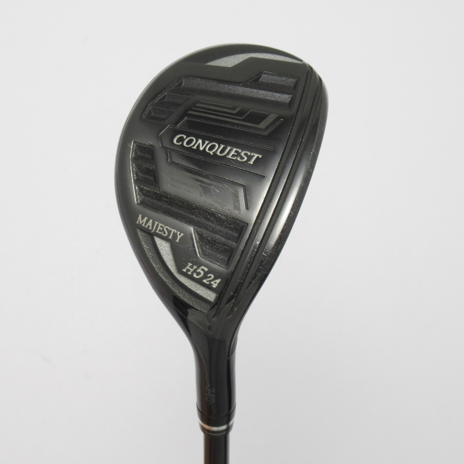 即決 中古 (7本)マジェスティ コンクエスト(CONQUEST) ブラック マレージング アイアン 2020 5〜9.P.A NSプロ 950GH neo 選択なし S マジェスティコンクエストブラックアイアン5〜AWまでの7本セット