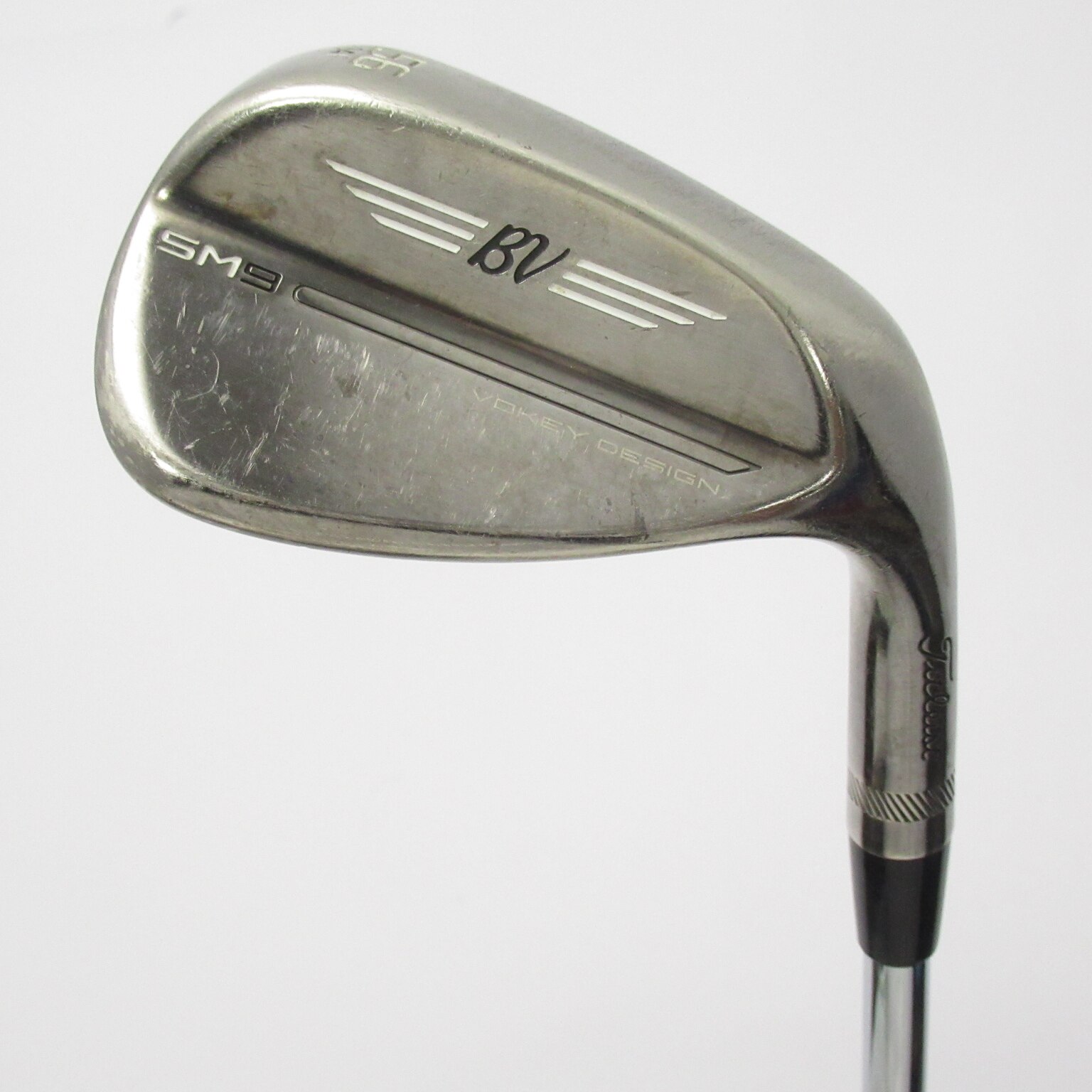 中古】Vokey SM9 BRASHED STEEL ウェッジ BV105 56-14 設定無 D