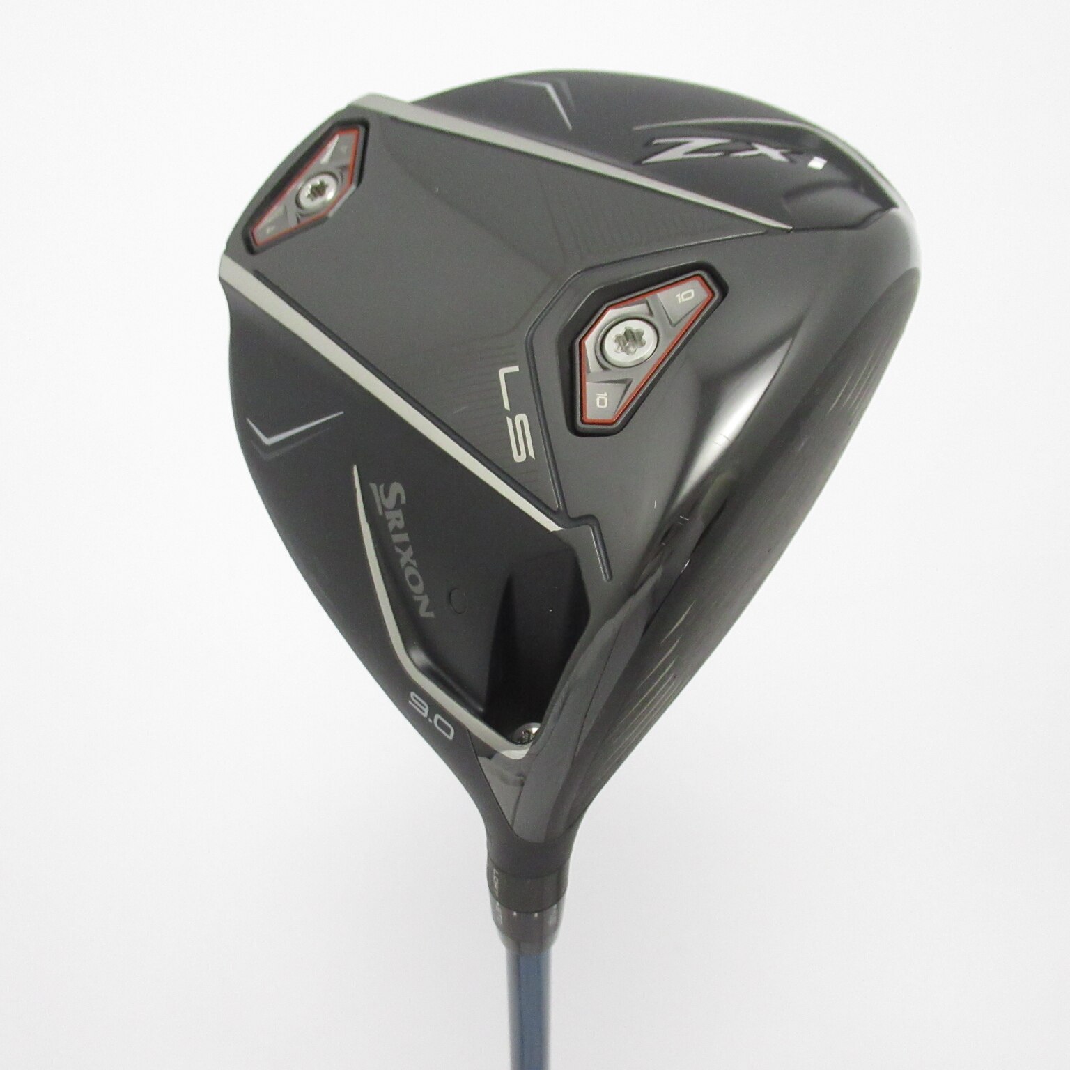 スリクソン短尺ドライバーW-505ゴルフクラブ初心者中古低身長グリップ新品青マナ