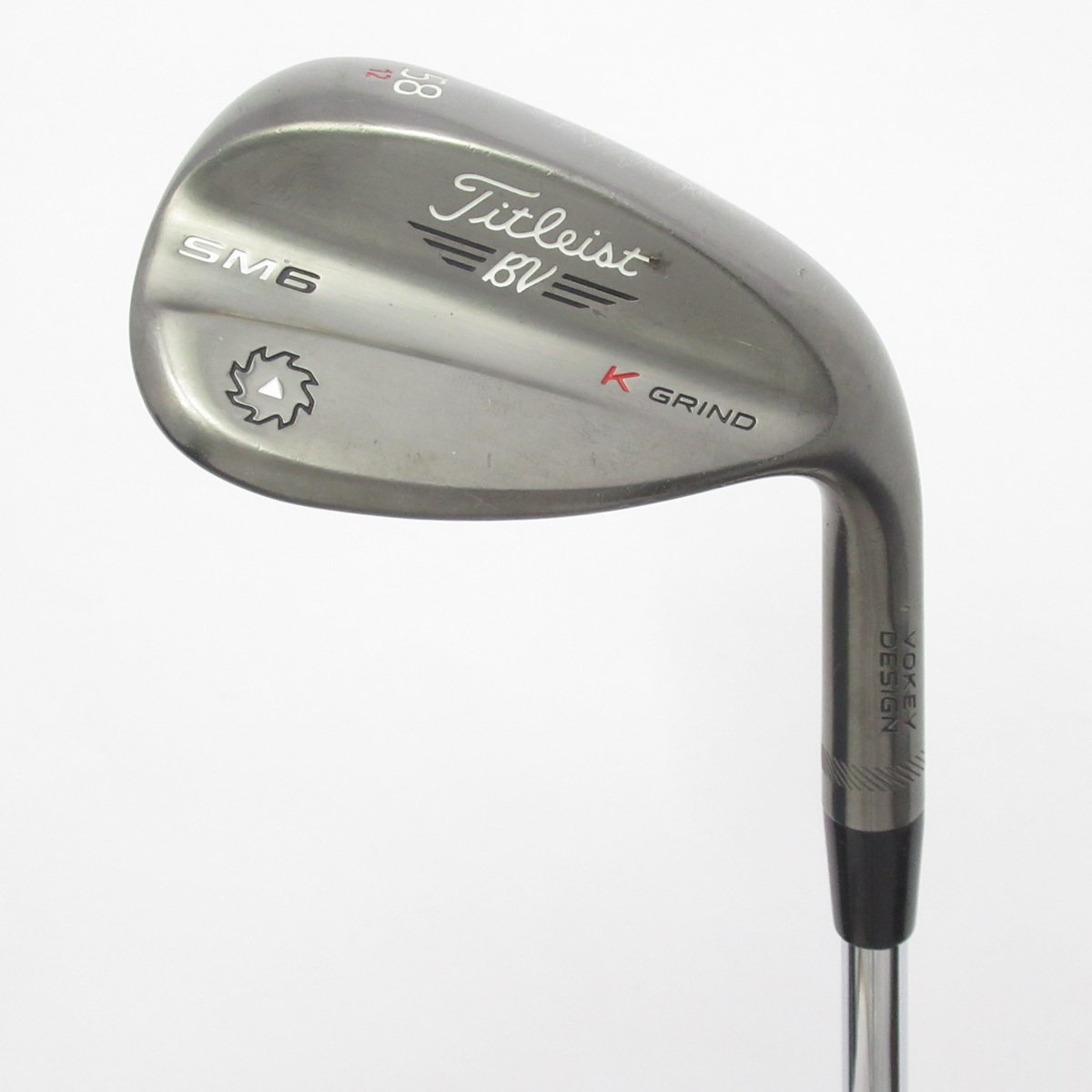 中古】Vokey SM6 スティールグレイ K GRIND ウェッジ スチールシャフト 58-12 判別不能 CD(ウェッジ（単品）)|Vokey( タイトリスト)の通販 - GDOゴルフショップ(5002548223)
