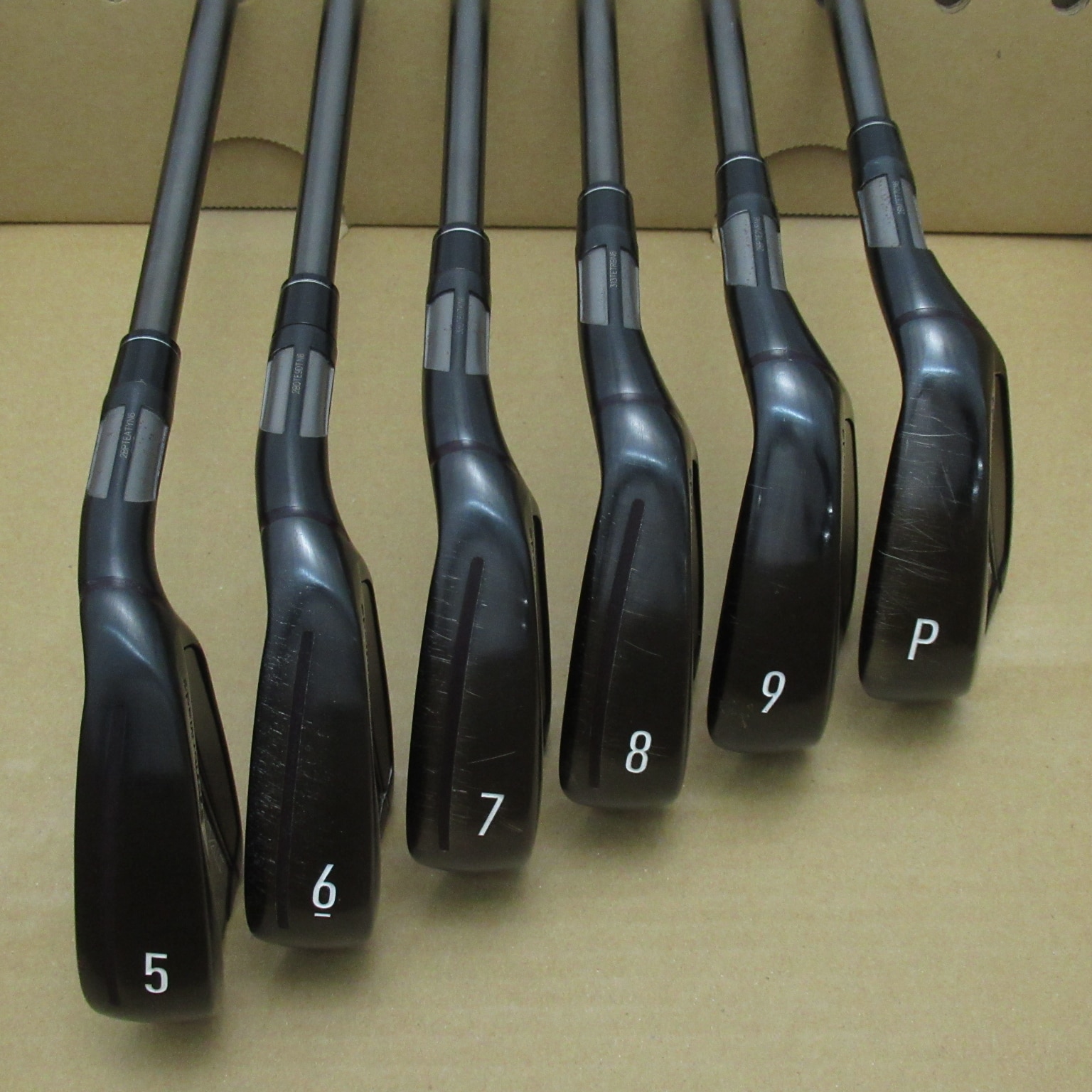 激レアオールSTEALTH BLACKアイアンセット ◎新品未使用◎テーラーメイド ステルス ブラック アイアン