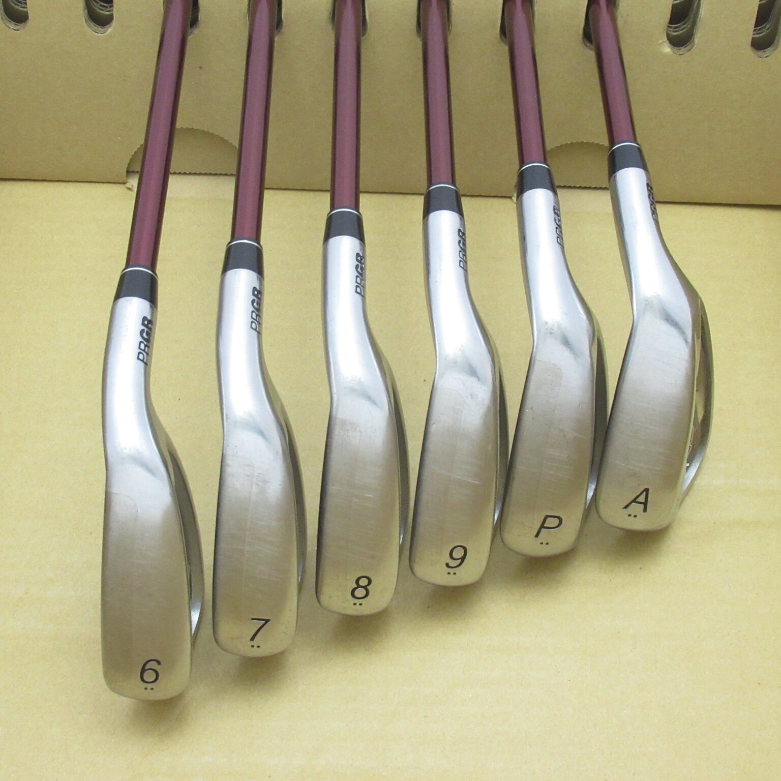 中古】RS RED アイアン RS RED専用 Speeder EVOLUTION for PRGR 25 R