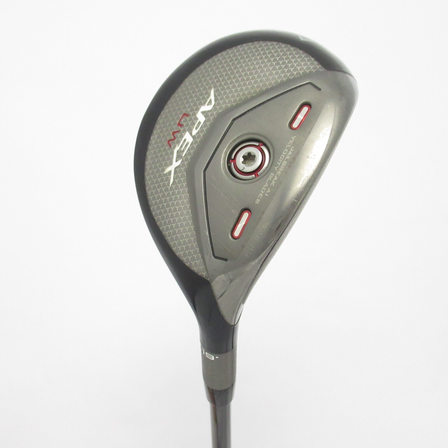 キャロウェイ UW 21度　純正シャフトS callaway APEX UW 21° スチールシャフト