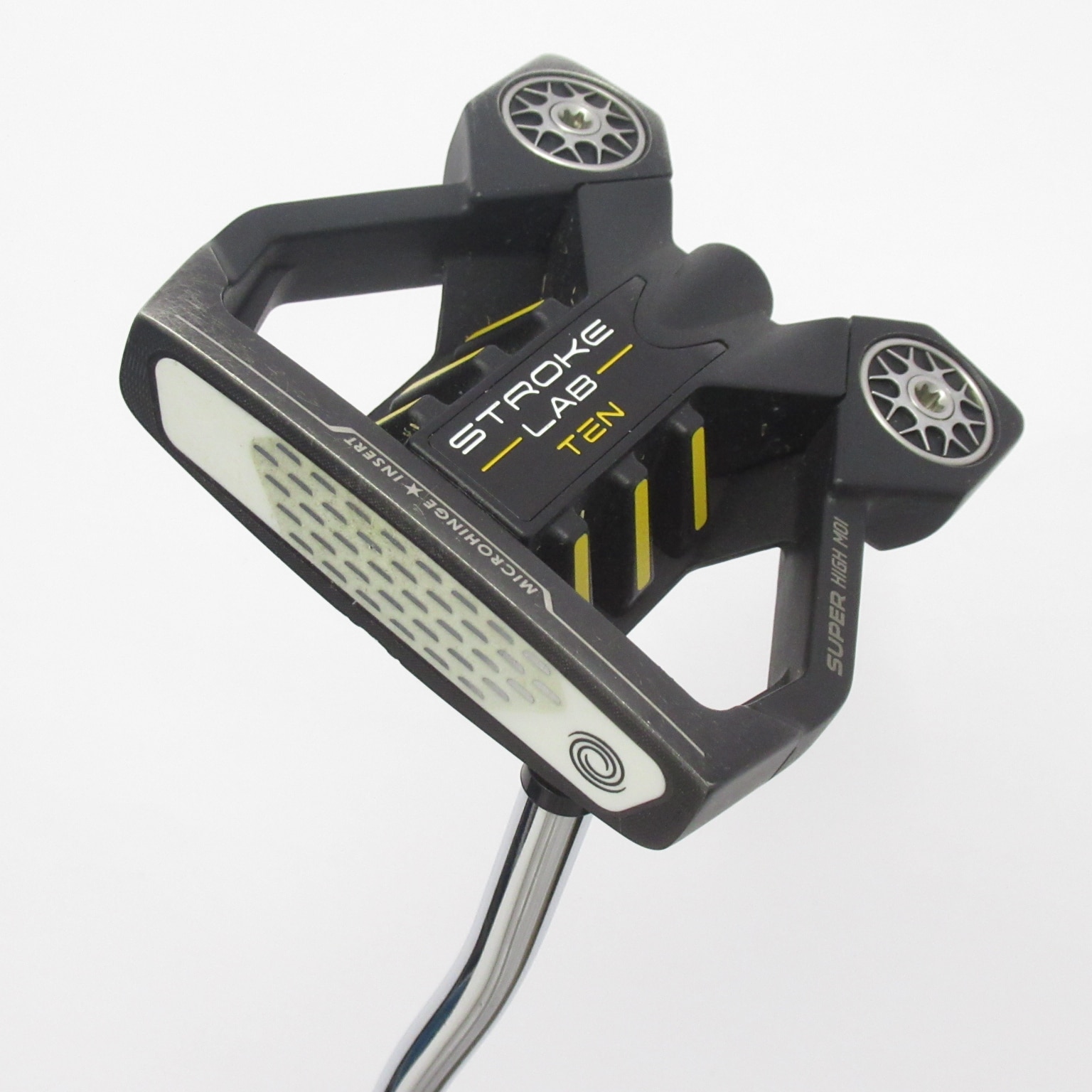 オデッセイ左利き短尺パターゴルフクラブ初心者中古マレット990TM