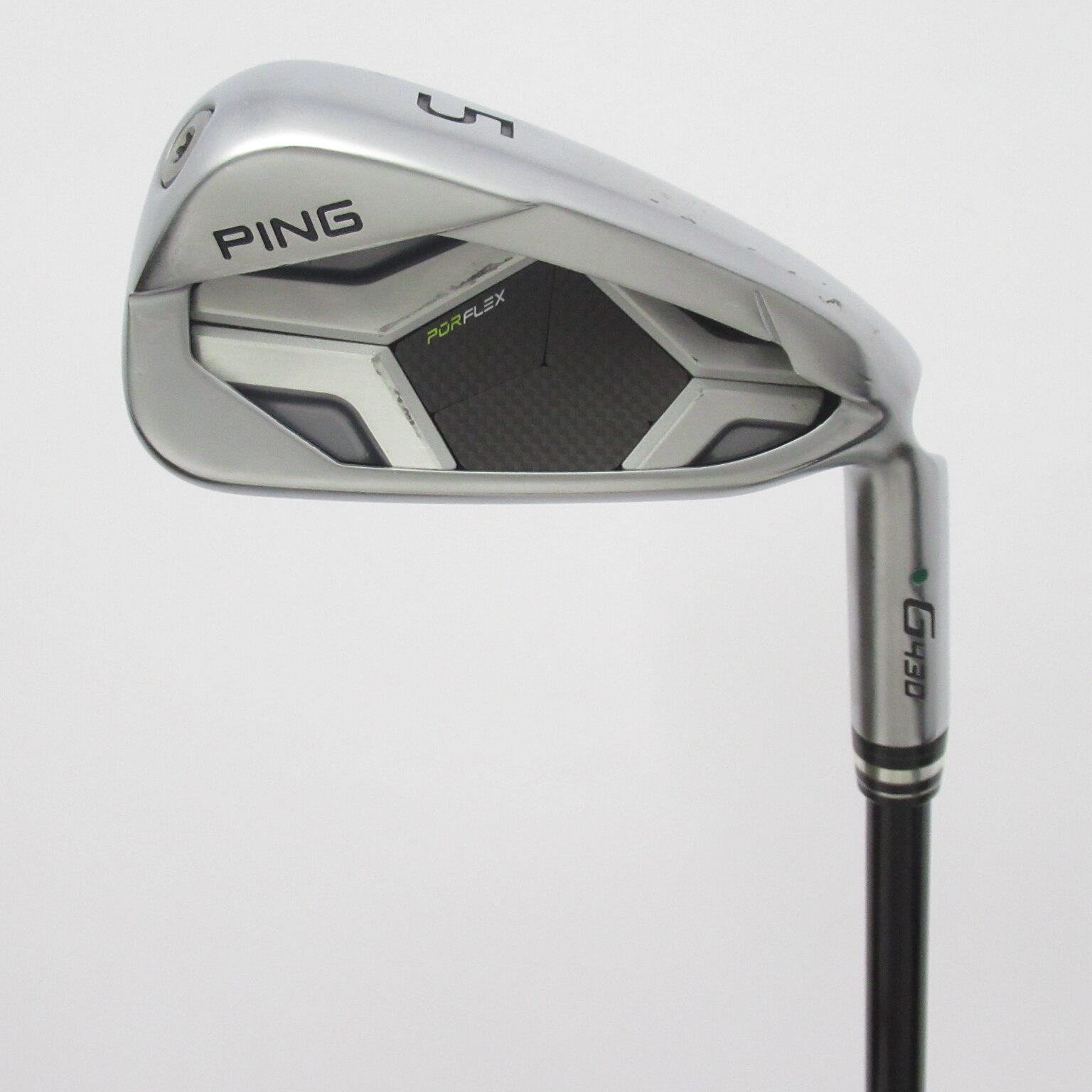 PING 　G430アイアン　５本セット　フジクラカーボンシャフト 中古】PING G430アイアン 5本セット フジクラカーボンシャフト