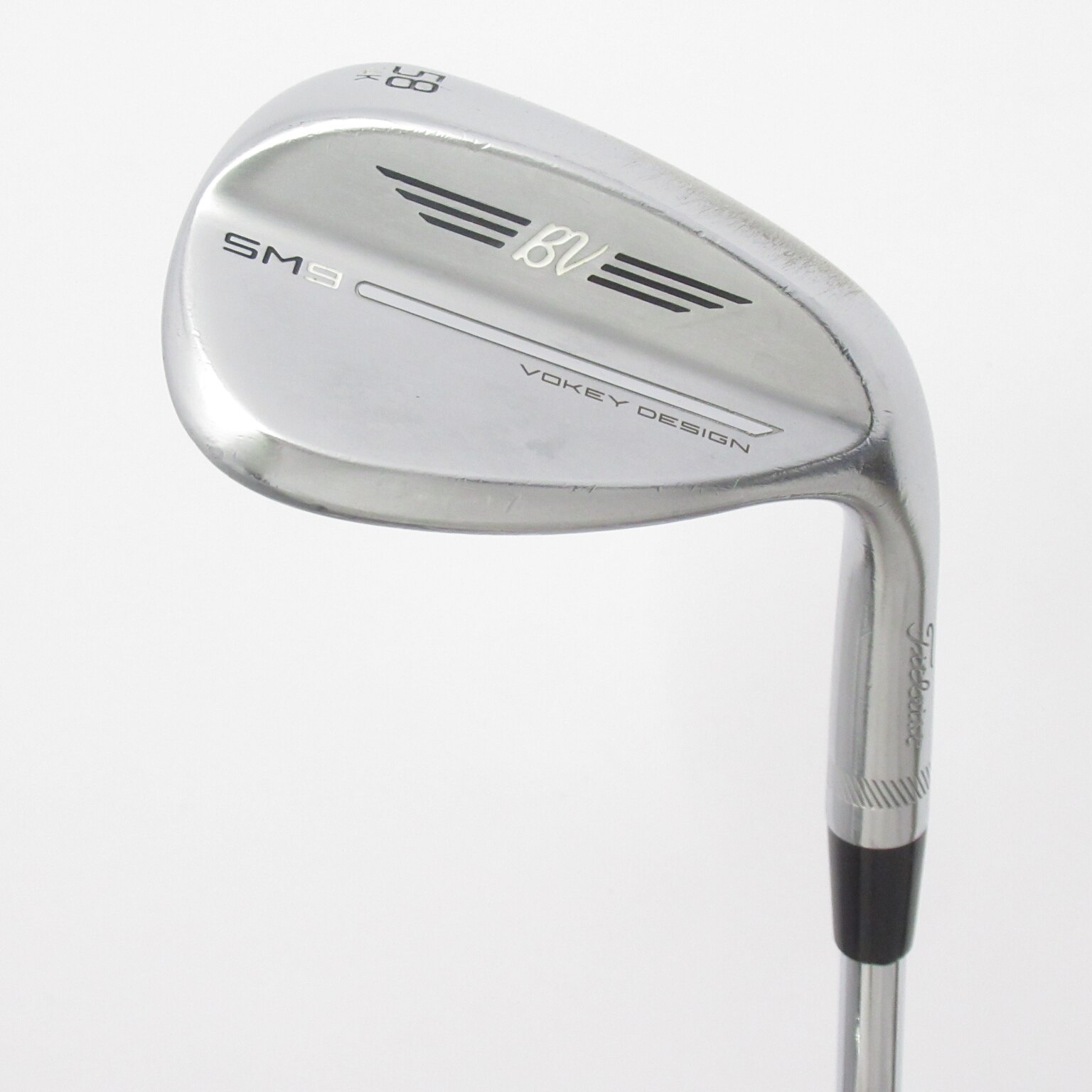 Vokey Design SM9 58度ウェッジ　12D BV105 中古】Vokey SM9 TOUR CHROME ウェッジ BV105 58-14 設定無 D