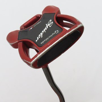 中古】SPIDER TOUR RED DOUBLE BEND パター (テーラーメイド 
