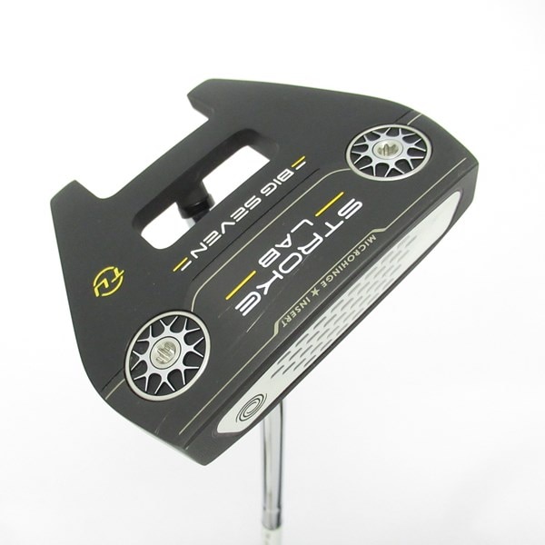 中古】ストロークラボ BLACK BIG SEVEN TU パター カーボンスチール 