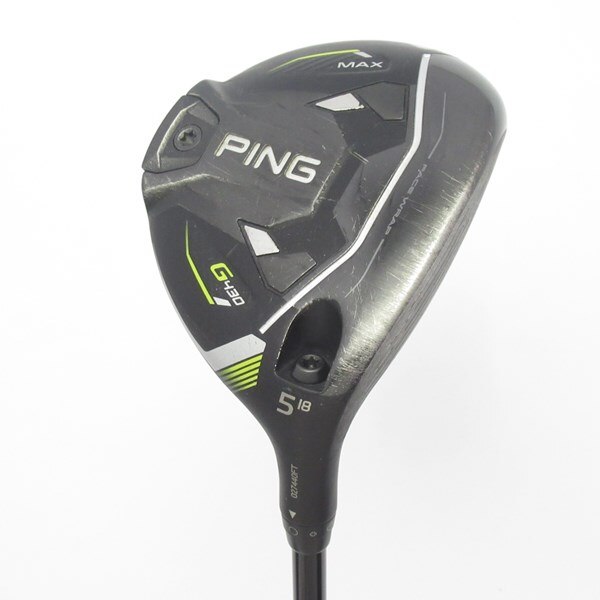中古】G430 MAX フェアウェイウッド ALTA J CB BLACK 18 SR CD 