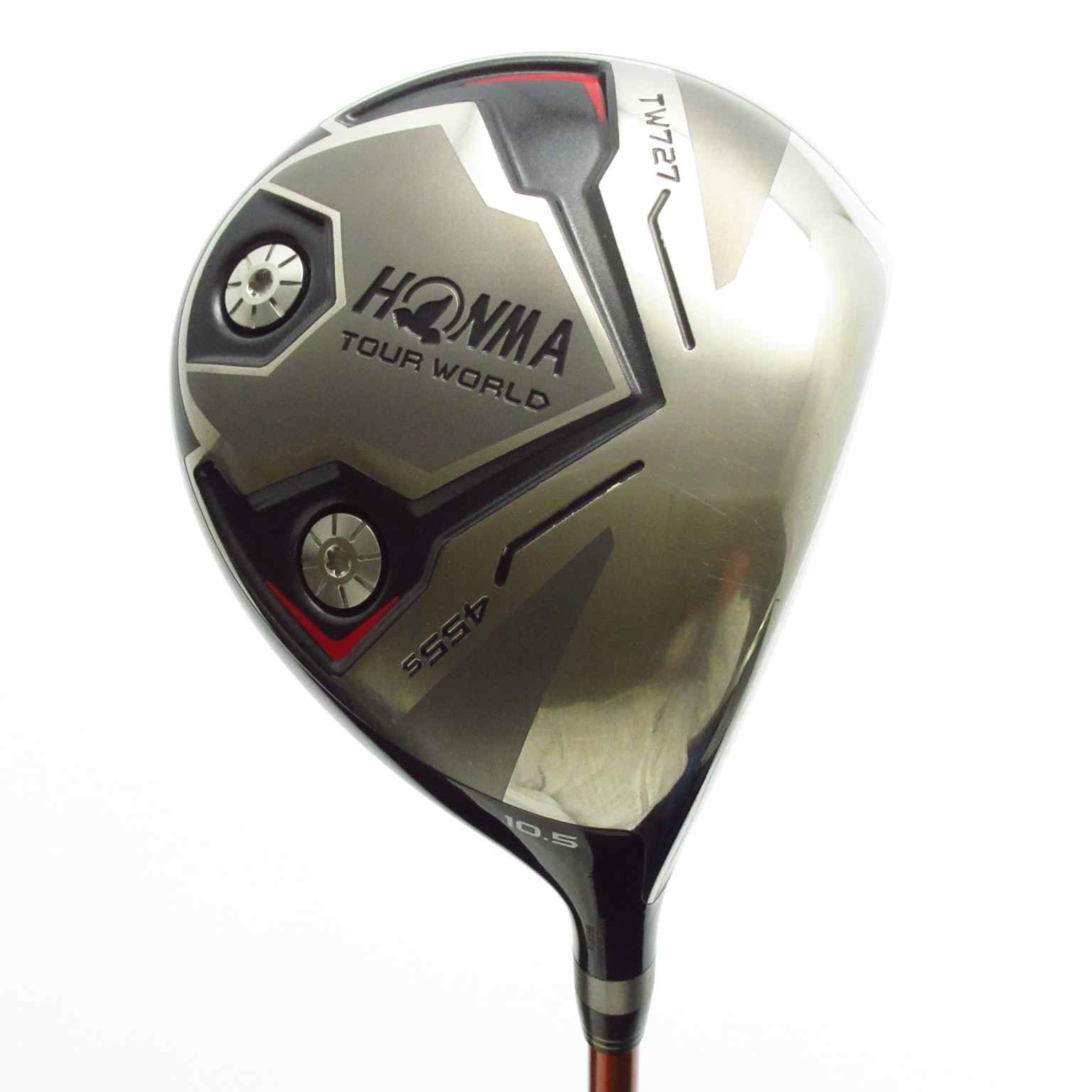 本間ゴルフ - ホンマゴルフ 727ドライバー455s  フェアウェイウッド　21度　セット 中古】ツアーワールド TW727 455S ドライバー (本間ゴルフ