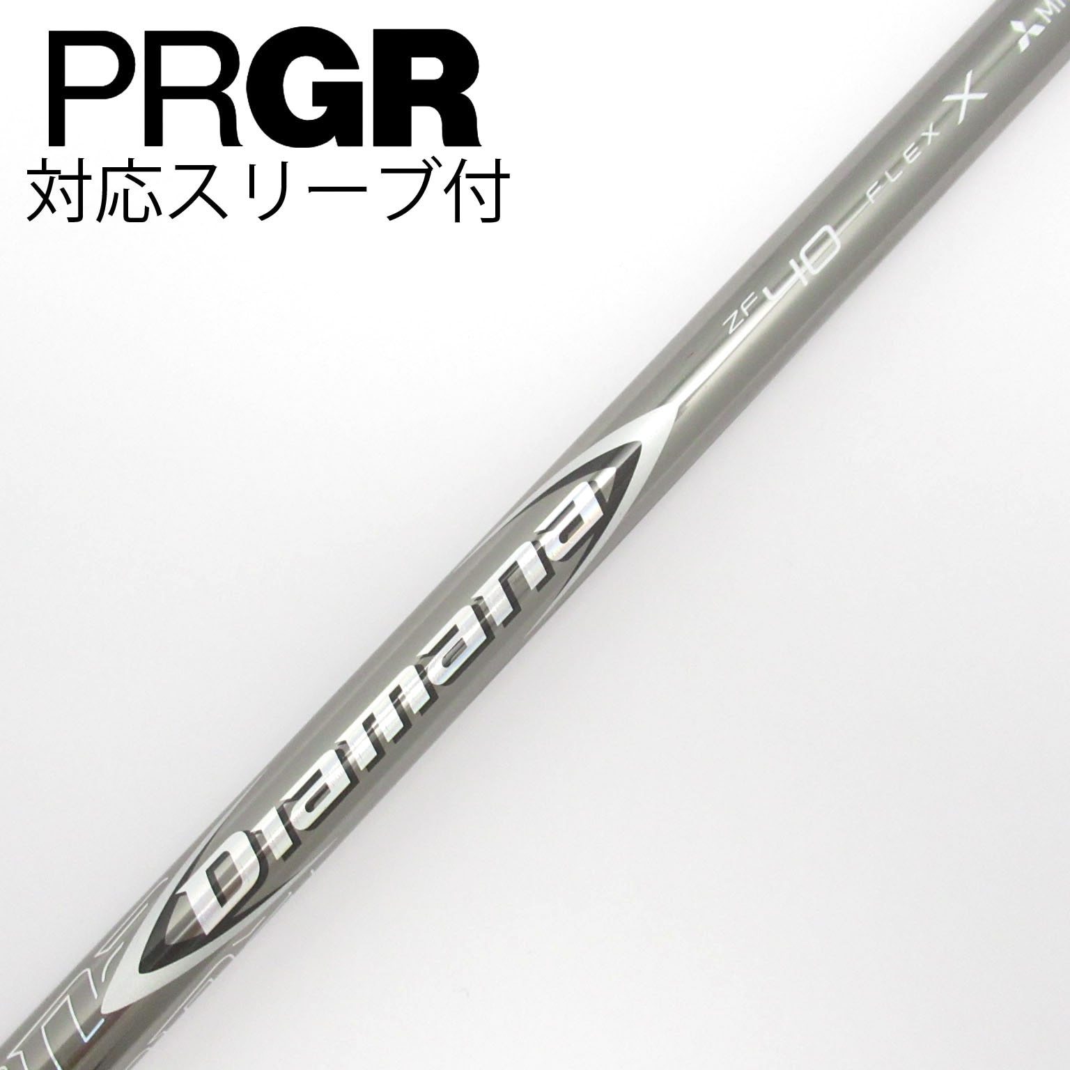 ドライバーシャフト　ディアマナZF 40X テーラーメイドスリーブ　1W 中古】Diamana ZF ドライバー用_スリーブ付 Diamana ZF40 X CD