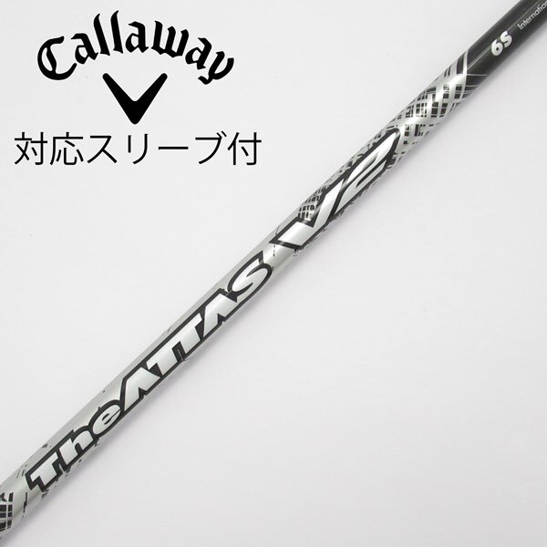 中古】THE ATTAS V2 ドライバー用_スリーブ付 THE ATTAS V2 6 S C  