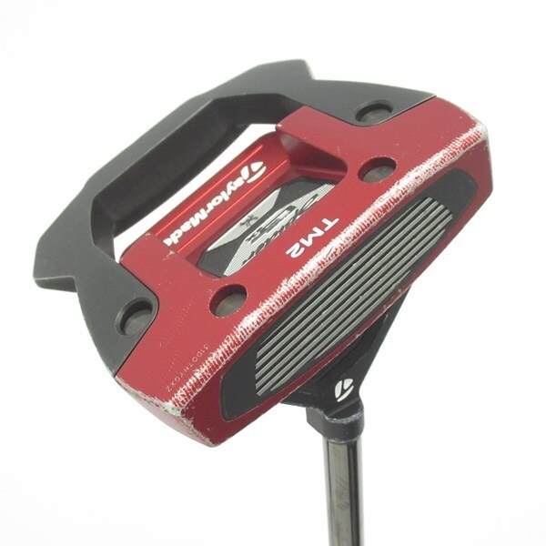 中古】スパイダー GTX トラスセンター RED TM2 パター スチール 