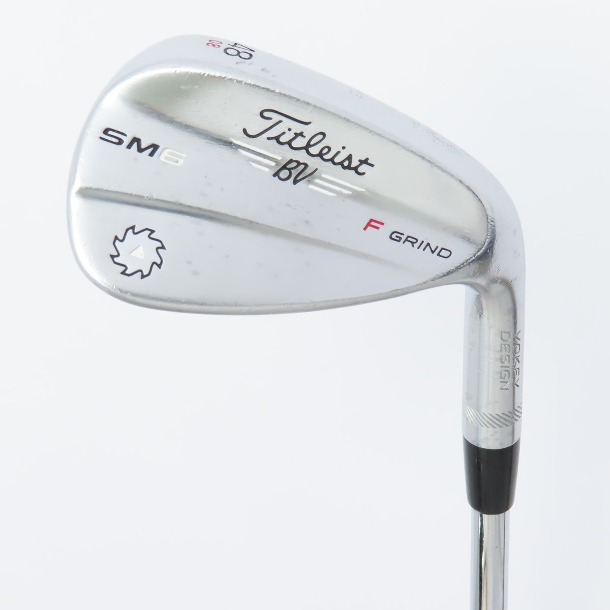 中古】Vokey SM6 ツアークローム F GRIND ウェッジ スチール