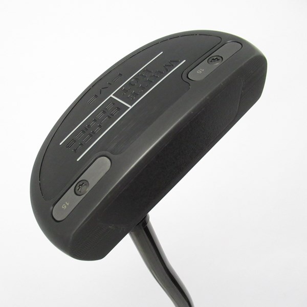 中古】ホワイト・ホット ブラック FIVE DB パター カーボンスチール 