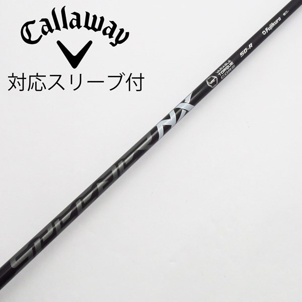 中古】Speeder NX BLACK ドライバー用_スリーブ付 Speeder NX BLACK 50  