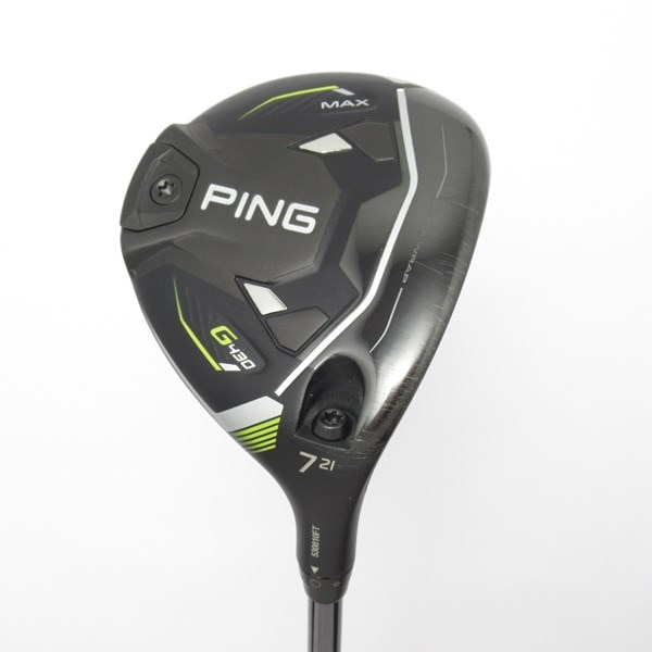 中古】G430 MAX フェアウェイウッド PING TOUR 2.0 BLACK 75 21 S C 