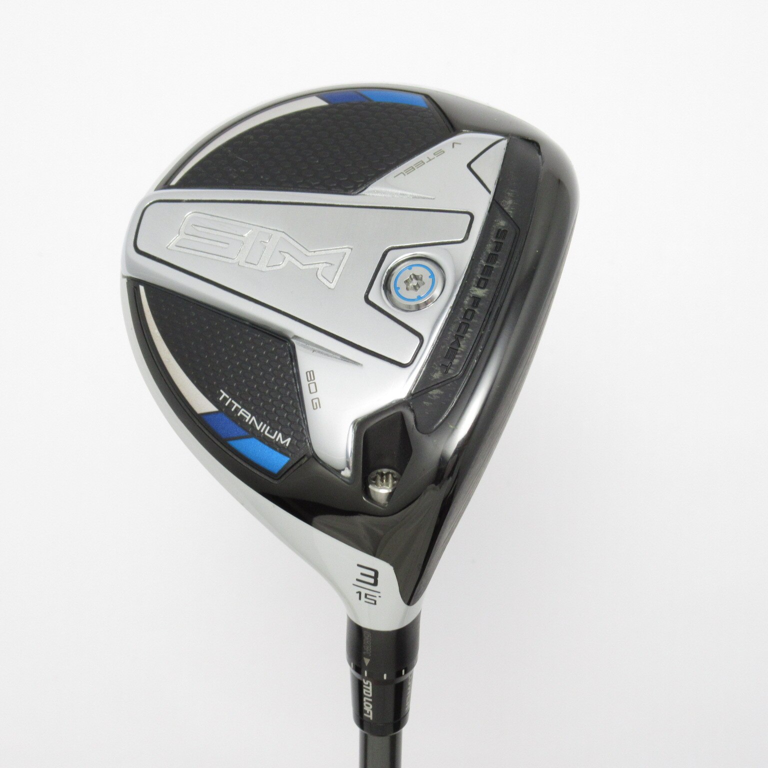 美品☆SIM チタン フェアウェイ FW 3W テーラー テンセイ パルマックス