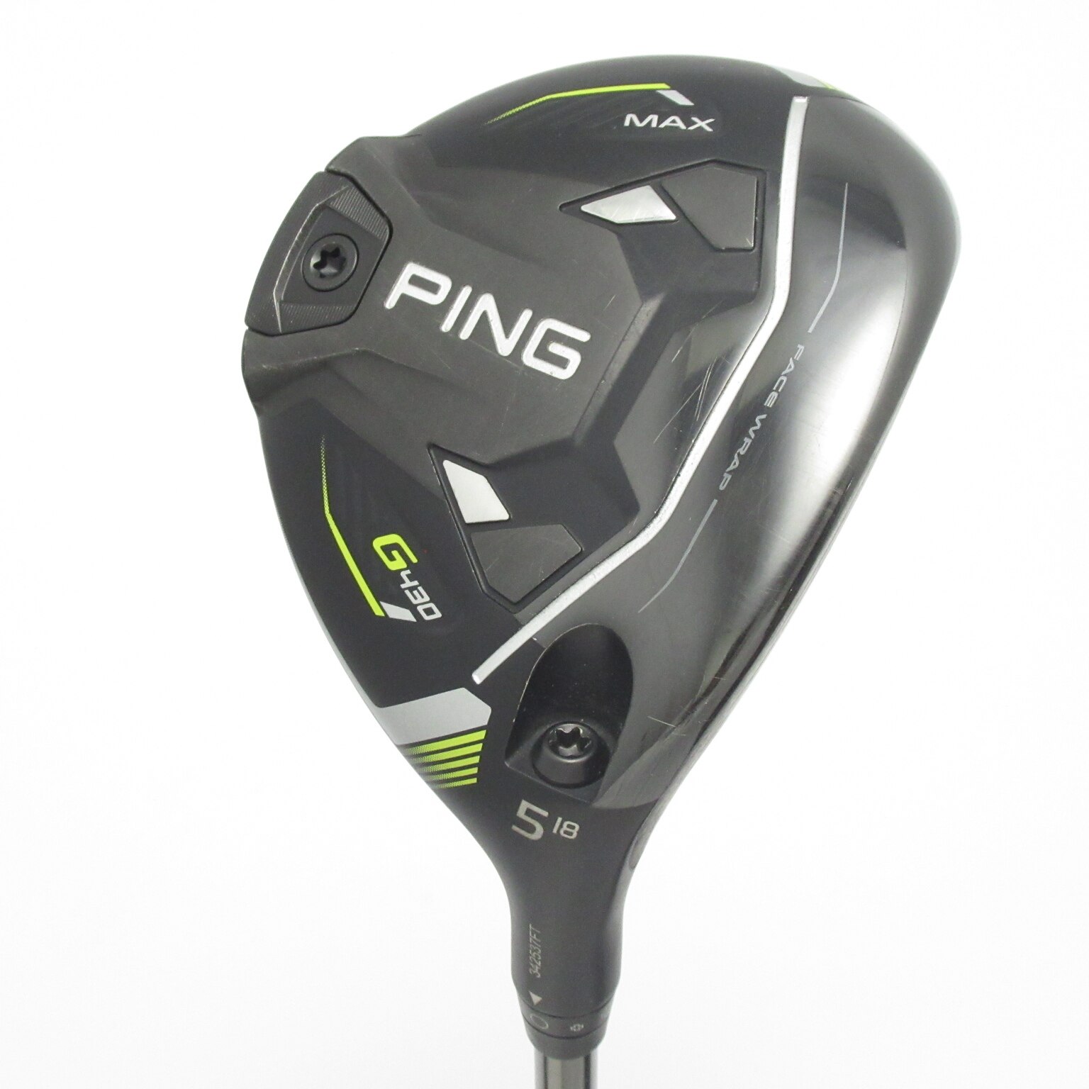 【中古ゴルフクラブ】ピン　G430　G430 MAX フェアウェイウッド KURO KAGE XT 60　シャフト：KURO KAGE XT 60　レフティ 中古】G430 MAX フェアウェイウッド KURO KAGE XT 60 18 S C