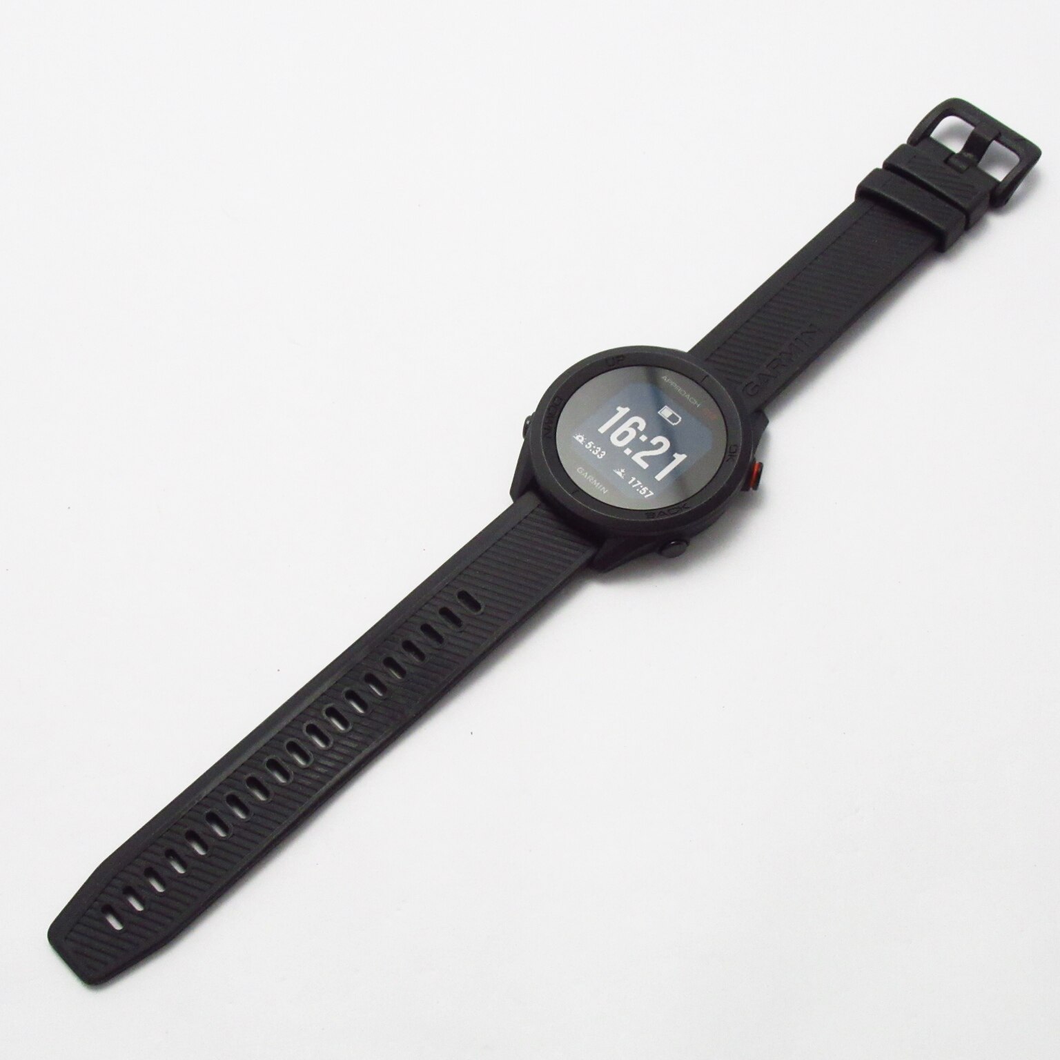 【中古】GARMIN ガーミン　APPROACH S12 GPSゴルフウォッチ GARMIN Approach S12 Granite Blue アプローチ GPS ゴルフ