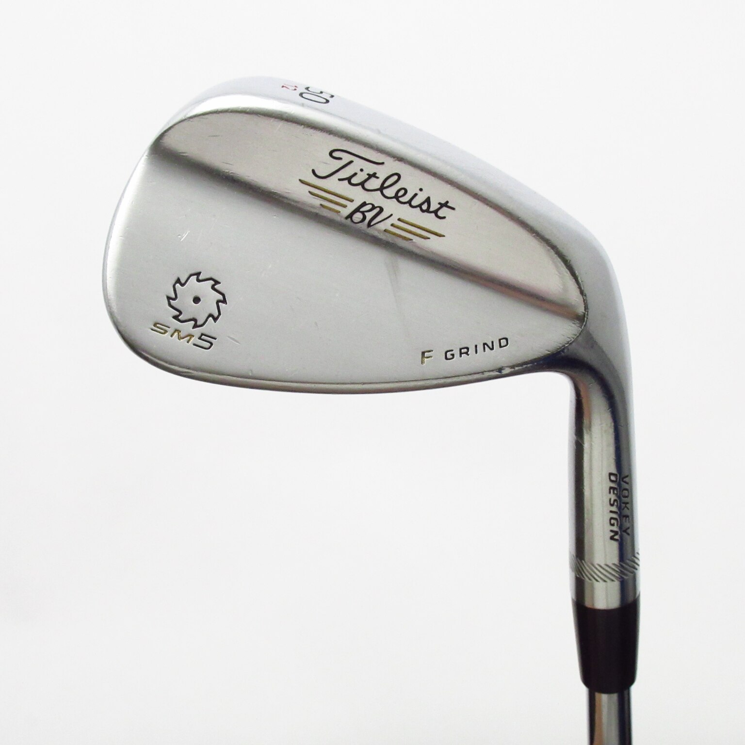中古】Vokey SM5 ツアークローム F GRIND ウェッジ N.S.PRO