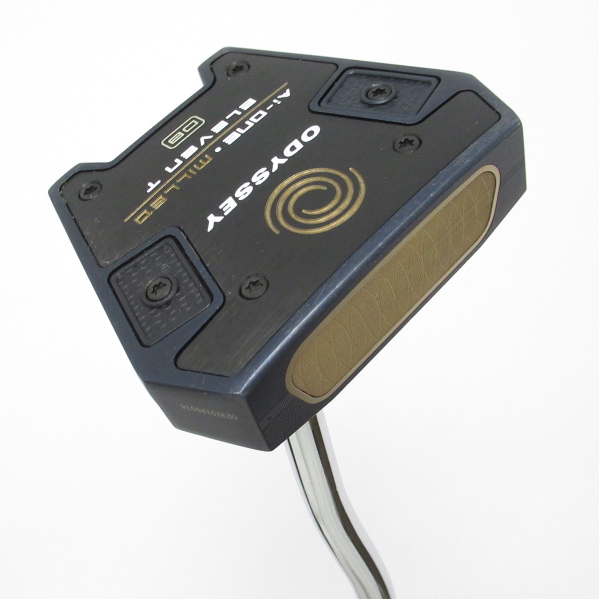 中古】Ai-ONE MILLED ELEVEN T DB パター スチールシャフト 計測