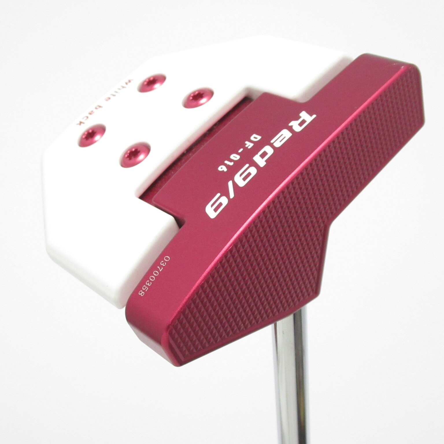 中古】Red9/9 ホワイトバック DELTA-FACE DF-016 角マレット 中古】Red9/9 ホワイトバック DELTA-FACE DF-016 角マレット