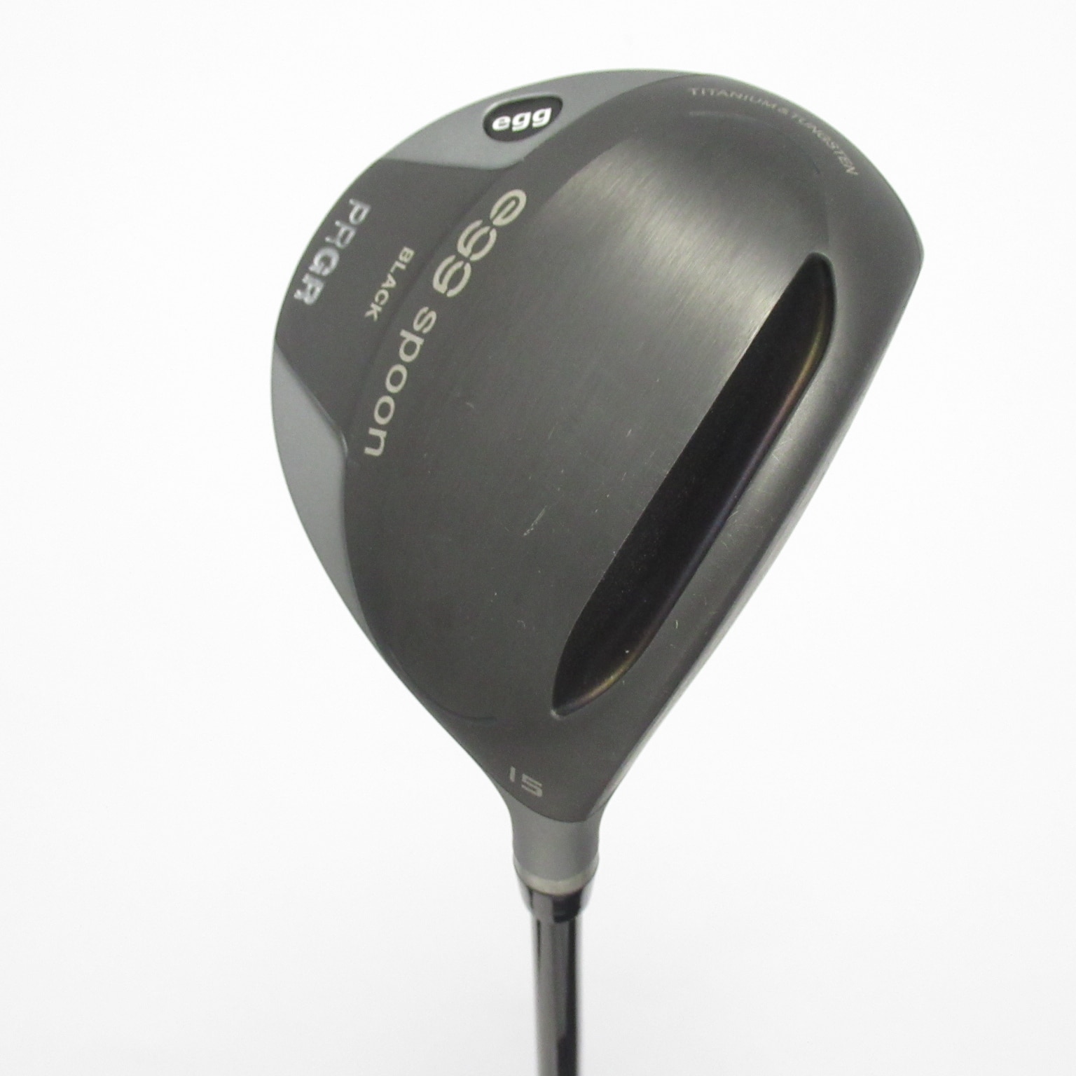 【中古ゴルフクラブ】プロギア　egg　egg SPOON BLACK(2021) フェアウェイウッド THE ATTAS V2 4　シャフト：THE ATTAS V2 4 中古】egg SPOON BLACK(2021) フェアウェイウッド THE ATTAS V2 4 15