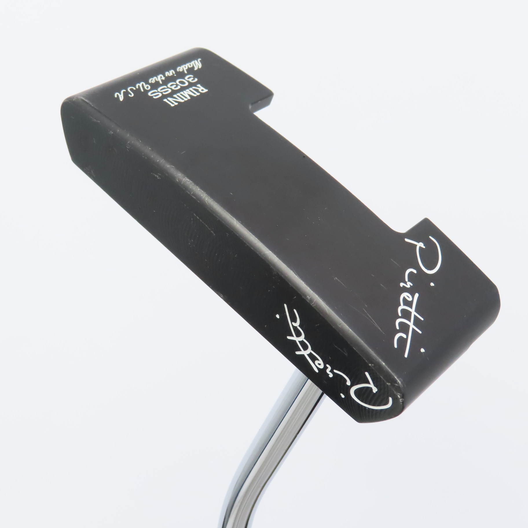 中古】Rimini MIDNIGHT BLACK パター スチールシャフト 計測項目外